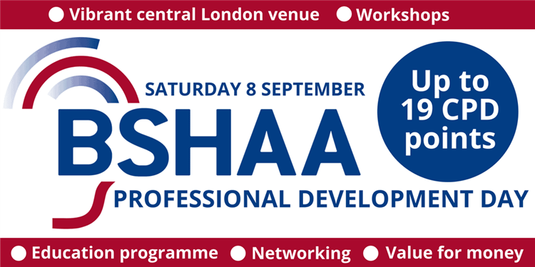 Sponsorship and exhibition opportunities at BSHAA professional development day