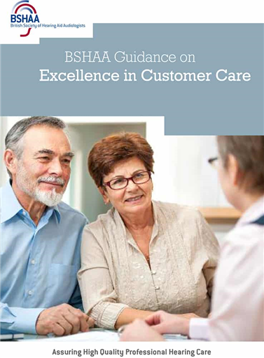 BSHAA Guidance on Excellence in Customer Care
